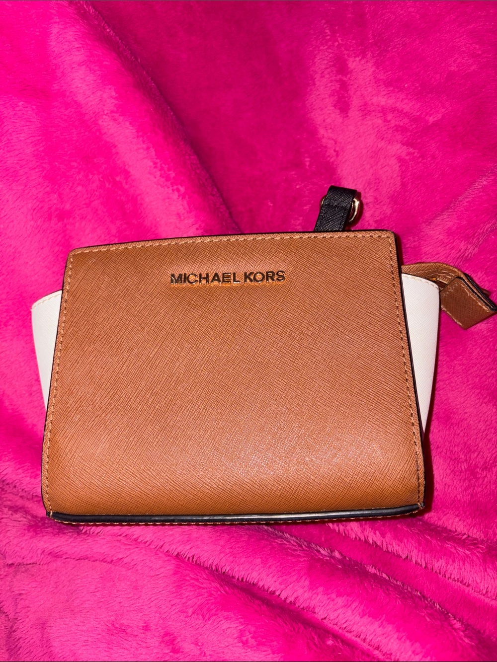 MICHAEL KORS tricolour mini Selma crossbody bag